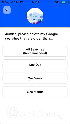 How to secure data with Jumbo: Privacy Assistant Picture 10