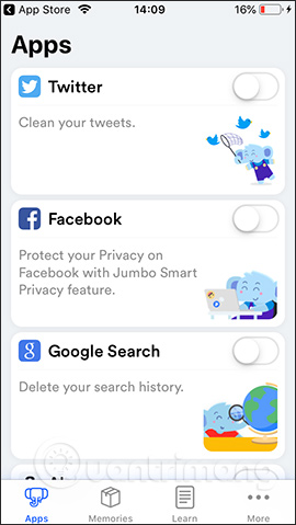 How to secure data with Jumbo: Privacy Assistant Picture 5