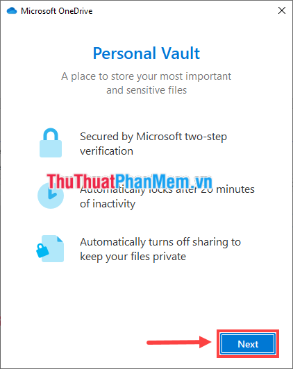 How to secure files in OneDrive with Personal Vault Picture 3