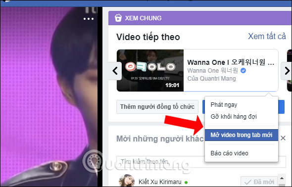 How to see general Facebook videos with friends Picture 12
