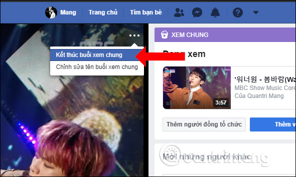 How to see general Facebook videos with friends Picture 18