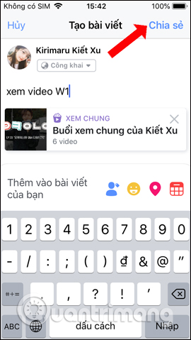 How to see general Facebook videos with friends Picture 28