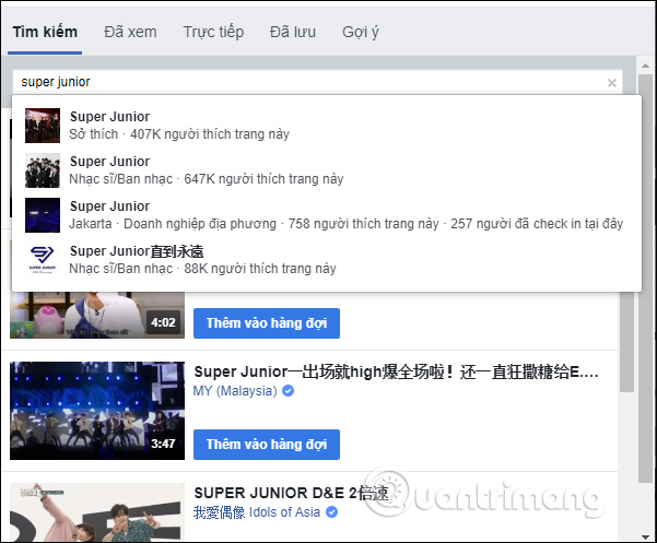 How to see general Facebook videos with friends Picture 6