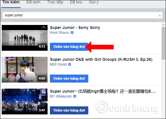 How to see general Facebook videos with friends Picture 7