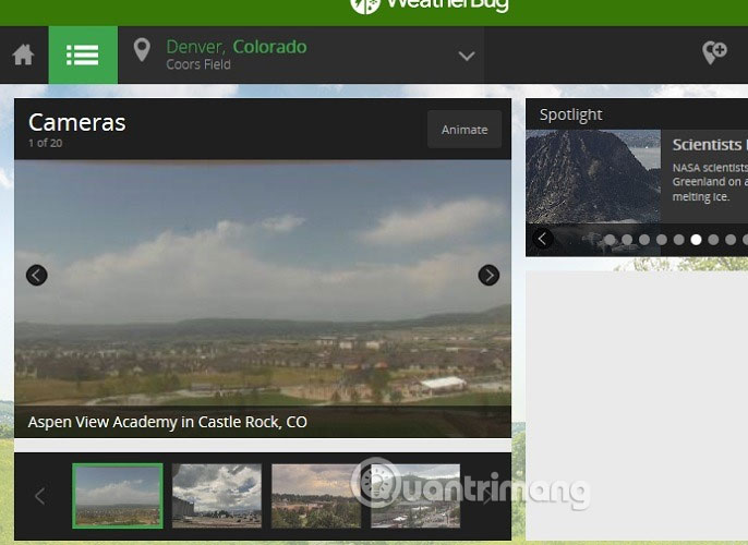 How to see the weather on a Windows 10 computer Picture 7