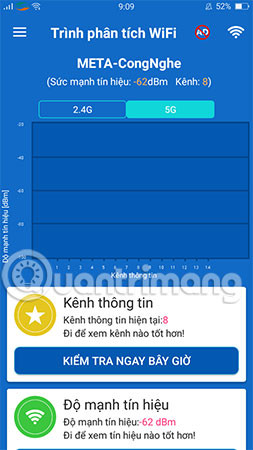How to see whether the Wi-Fi network is strong or weak on Android Picture 1