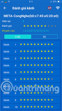 How to see whether the Wi-Fi network is strong or weak on Android Picture 4