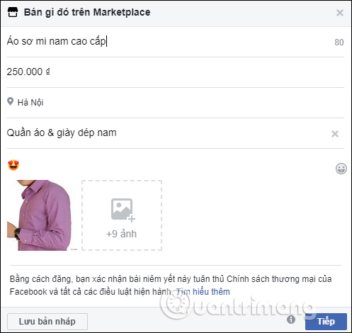 How to sell on Facebook personally Picture 3
