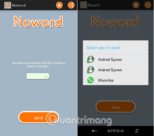 How to send a blank message on WhatsApp Picture 3