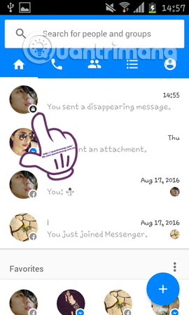 How to send a self-destruct and secret message on Facebook Messenger Picture 11