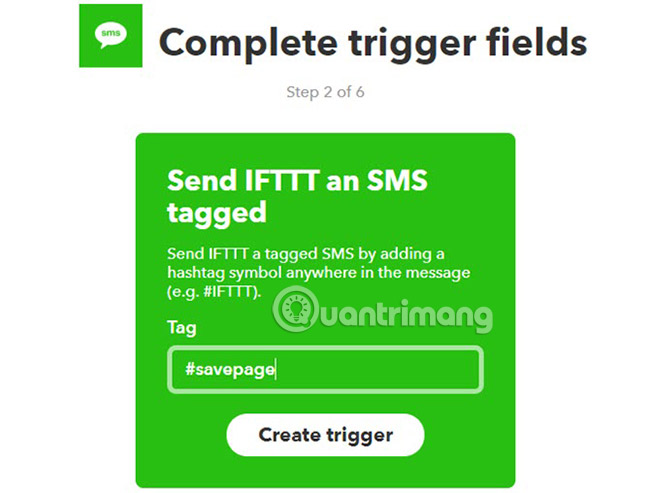 How to send an SMS to save the website to Google Drive Picture 3