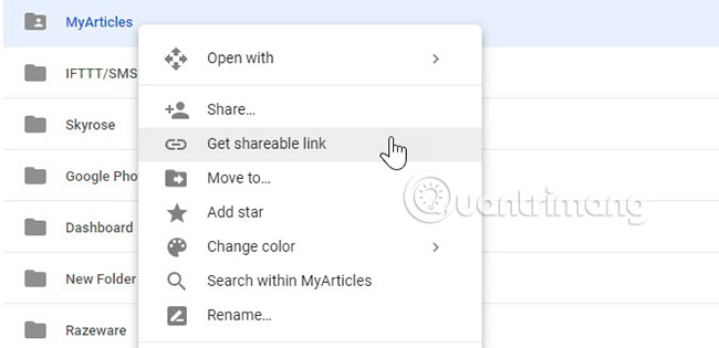 How to send an SMS to save the website to Google Drive Picture 7