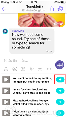 How to send audio animations on Viber Picture 12
