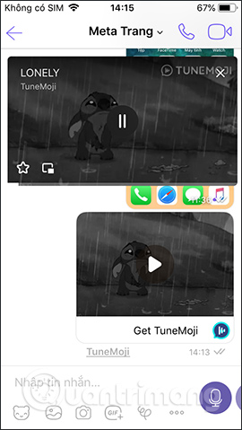 How to send audio animations on Viber Picture 6