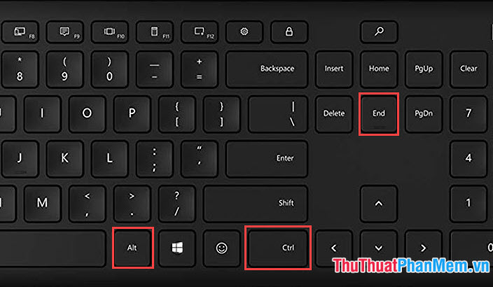 control alt delete for mac keyboard