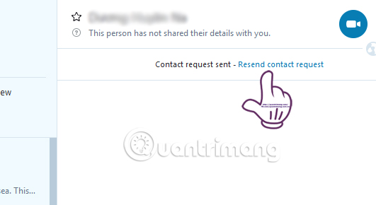 How to send contacts in the Skype chat window Picture 5