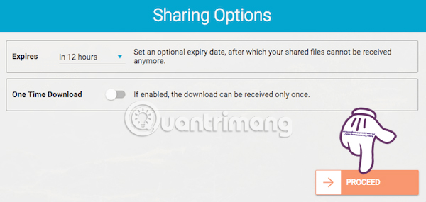 How to send encrypted data security on Whisply Picture 12