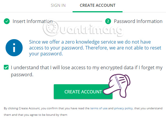 How to send encrypted data security on Whisply Picture 3