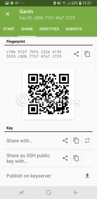 How to send encrypted email on Android using OpenKeychain Picture 6