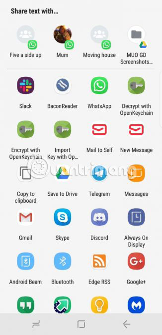 How to send encrypted email on Android using OpenKeychain Picture 8