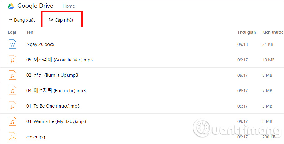 How to send files from Google Drive, Dropbox on Zalo PC Picture 16