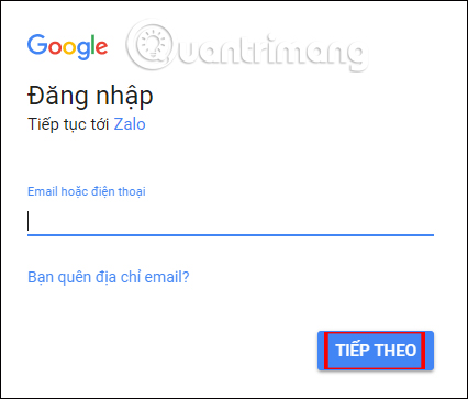 How to send files from Google Drive, Dropbox on Zalo PC Picture 3