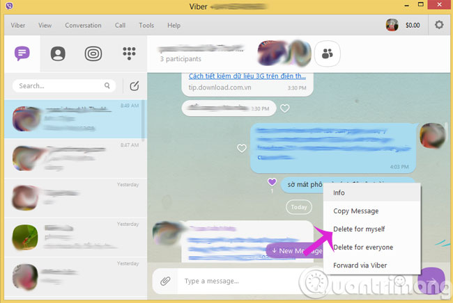 How to send files on Viber for PC Picture 5