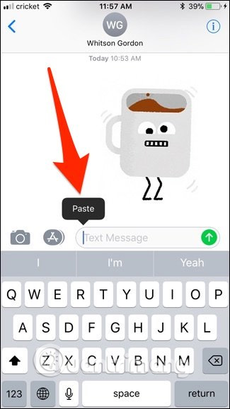 How to send GIF images in iMessage Picture 10