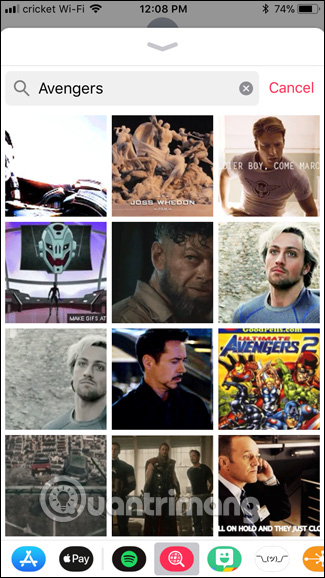 How to send GIF images in iMessage Picture 5