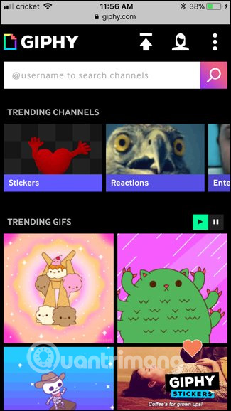 How to send GIF images in iMessage Picture 8