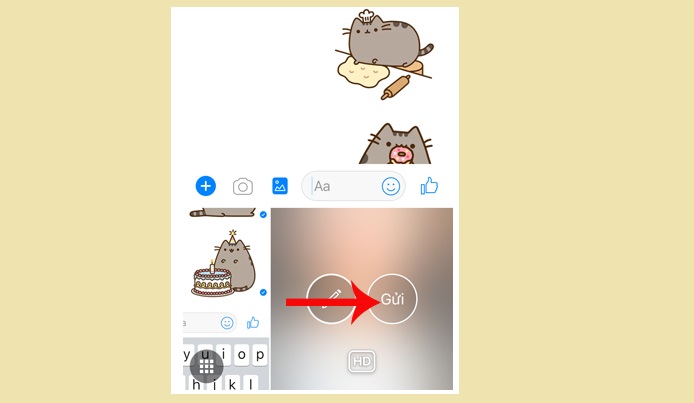 How to send HD images on Facebook Messenger Picture 5