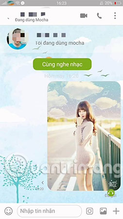 How to send HD photos on Mocha Picture 5