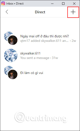 How to send Instagram messages on your computer Picture 4