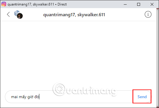 How to send Instagram messages on your computer Picture 6