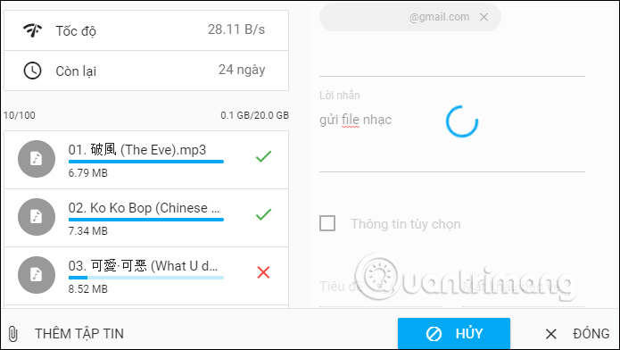 How to send large files up to 20GB completely free Picture 4