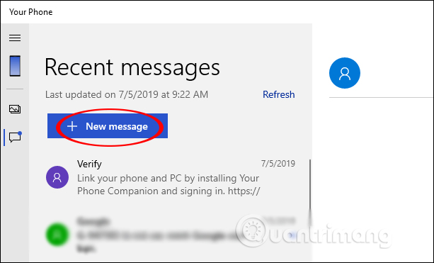How to send messages from Android phones on PC Picture 21