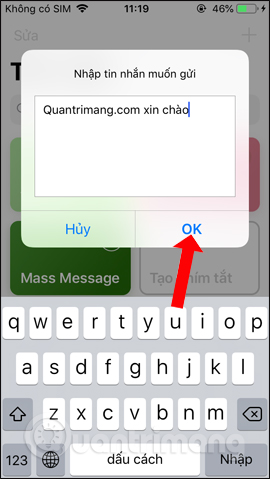 How to send messages to multiple contact numbers on iPhone Picture 13