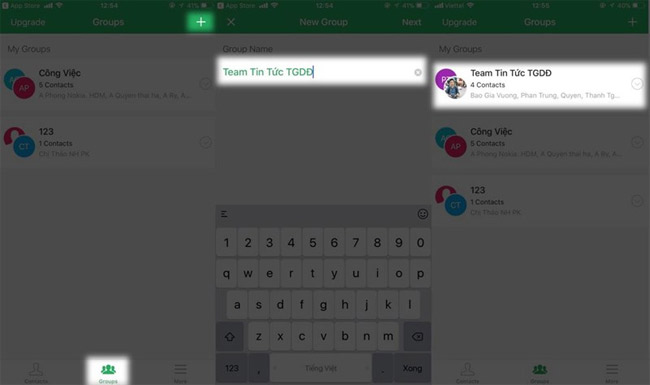 How to send messages to multiple contact numbers on iPhone Picture 19