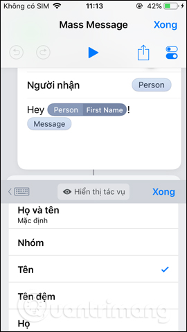 How to send messages to multiple contact numbers on iPhone Picture 9
