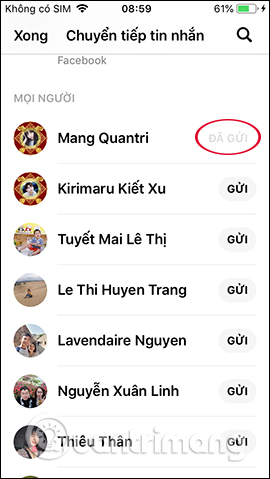 How to send Messenger messages to many people Picture 6