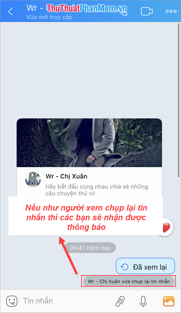 How to send secret messages, self-destruct on Zalo Picture 11