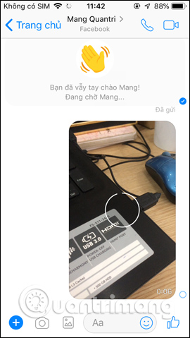 Picture 8 of How to send videos via Facebook Messenger