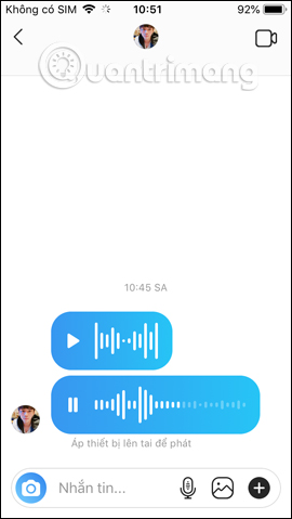 How to send voice messages on Instagram Picture 10