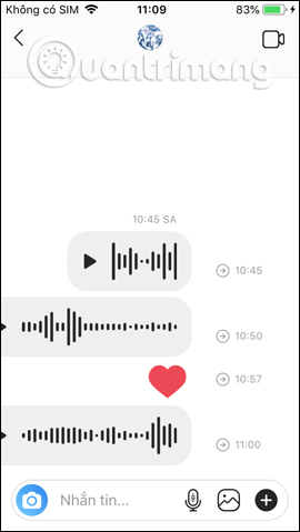 How to send voice messages on Instagram Picture 11