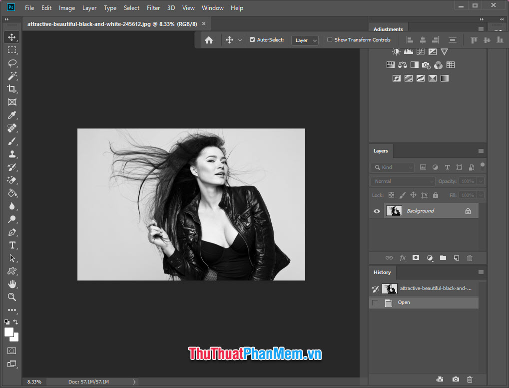 How to separate hair from the background in Photoshop Picture 2