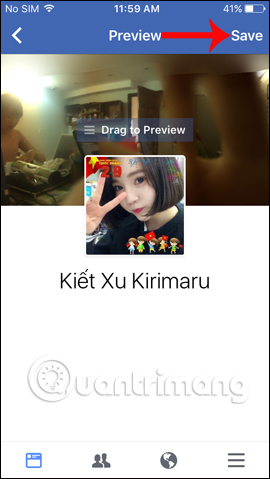 How to set a 360-degree photo as a cover image on Facebook Picture 8