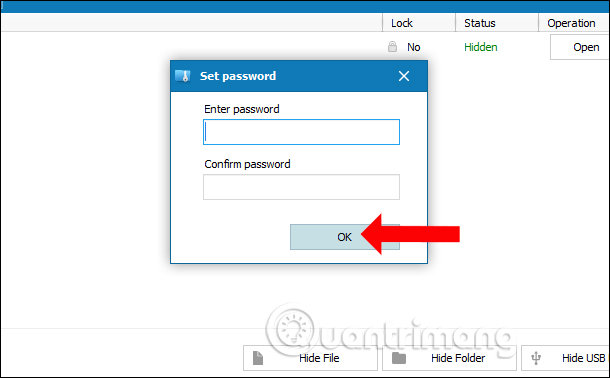 How to set a folder password with Wise Folder Hider Picture 7