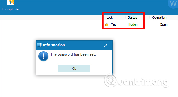 How to set a folder password with Wise Folder Hider Picture 8