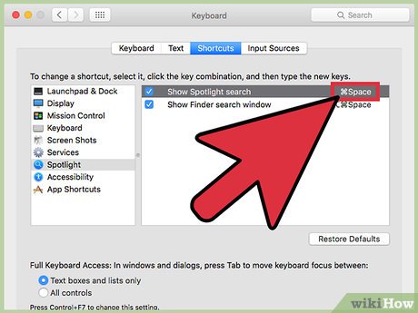 How to Set a Keyboard Shortcut to Open Spotlight Picture 9