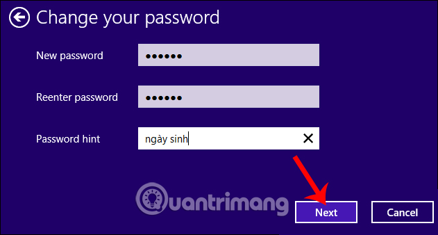 How to set a password for a Windows 8 / 8.1 computer Picture 4